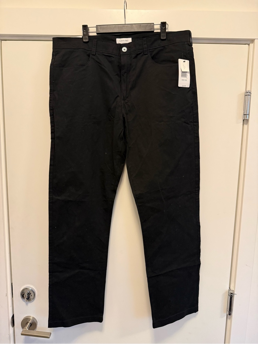 Calvin Klein Black Straight-Leg Men’s Jeans